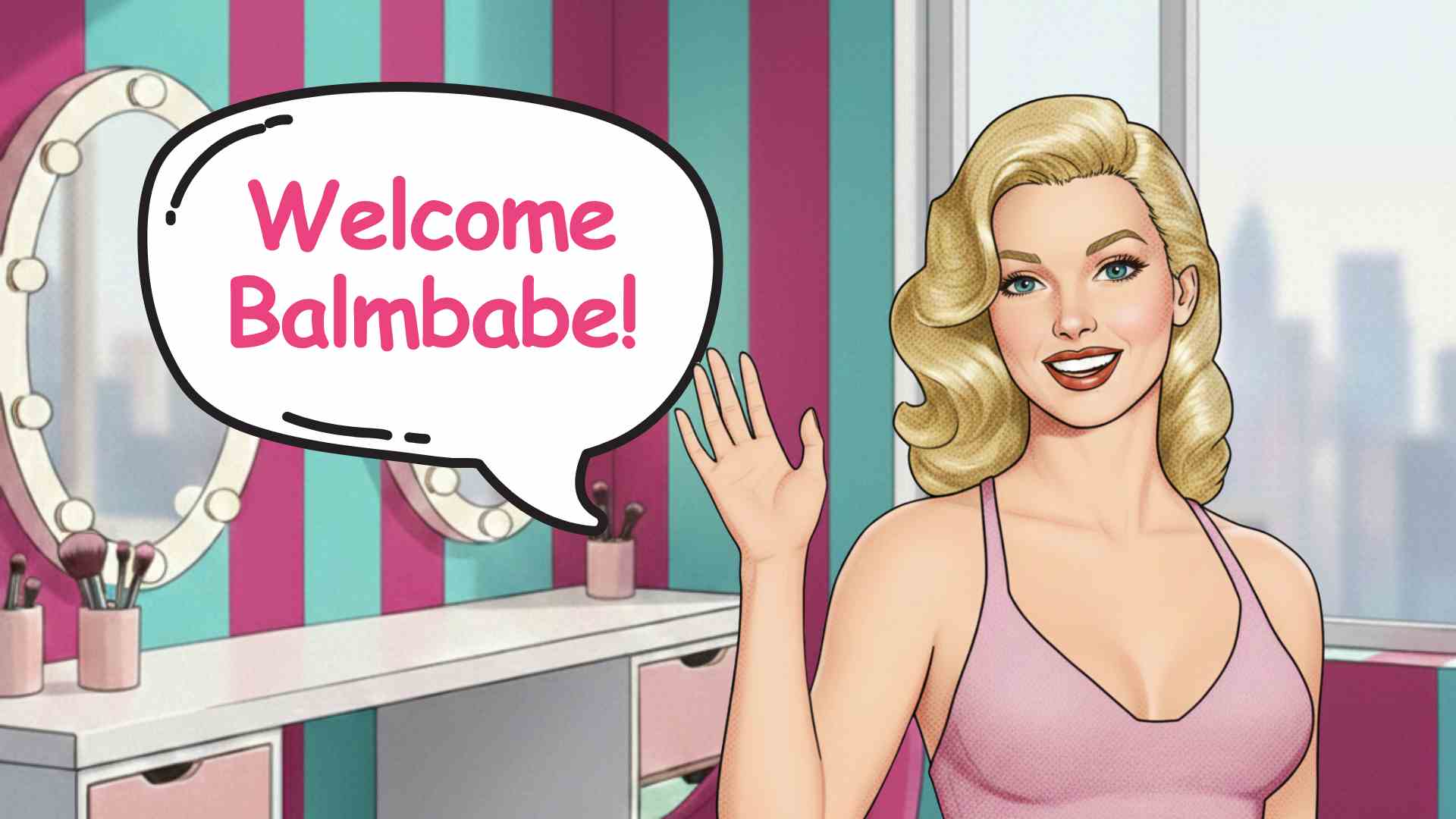 Welcome to Our New Crib, BalmBabe!