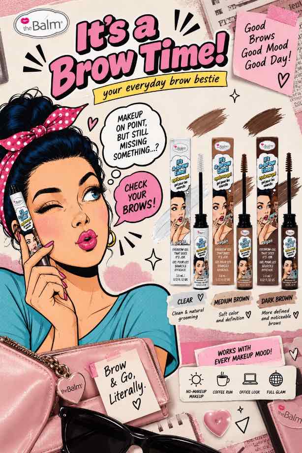 Effortless Brows Start Here: Meet It’s a Brow Time Brow Gel
